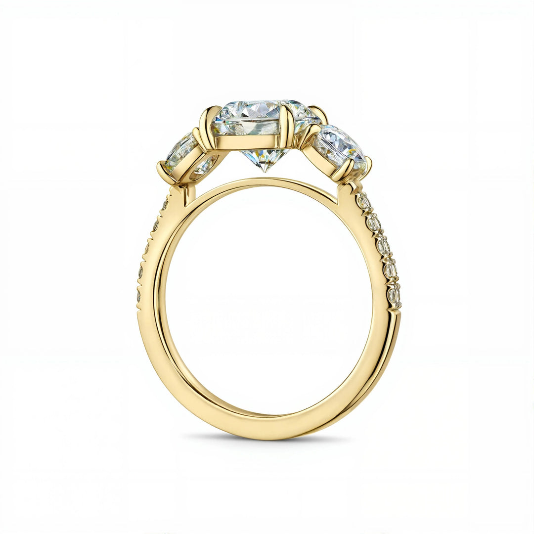 Three-Stone Engagement Rings