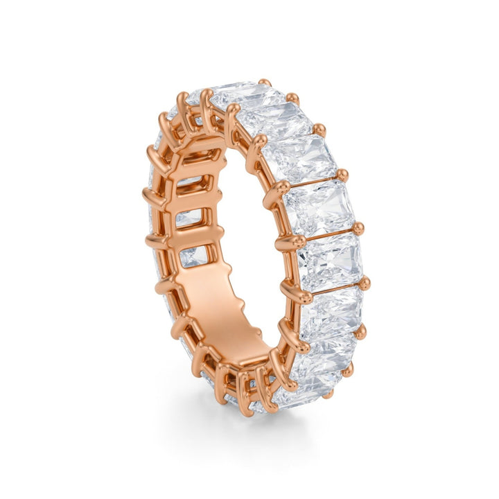 Radiant Eternity Band - Vertical