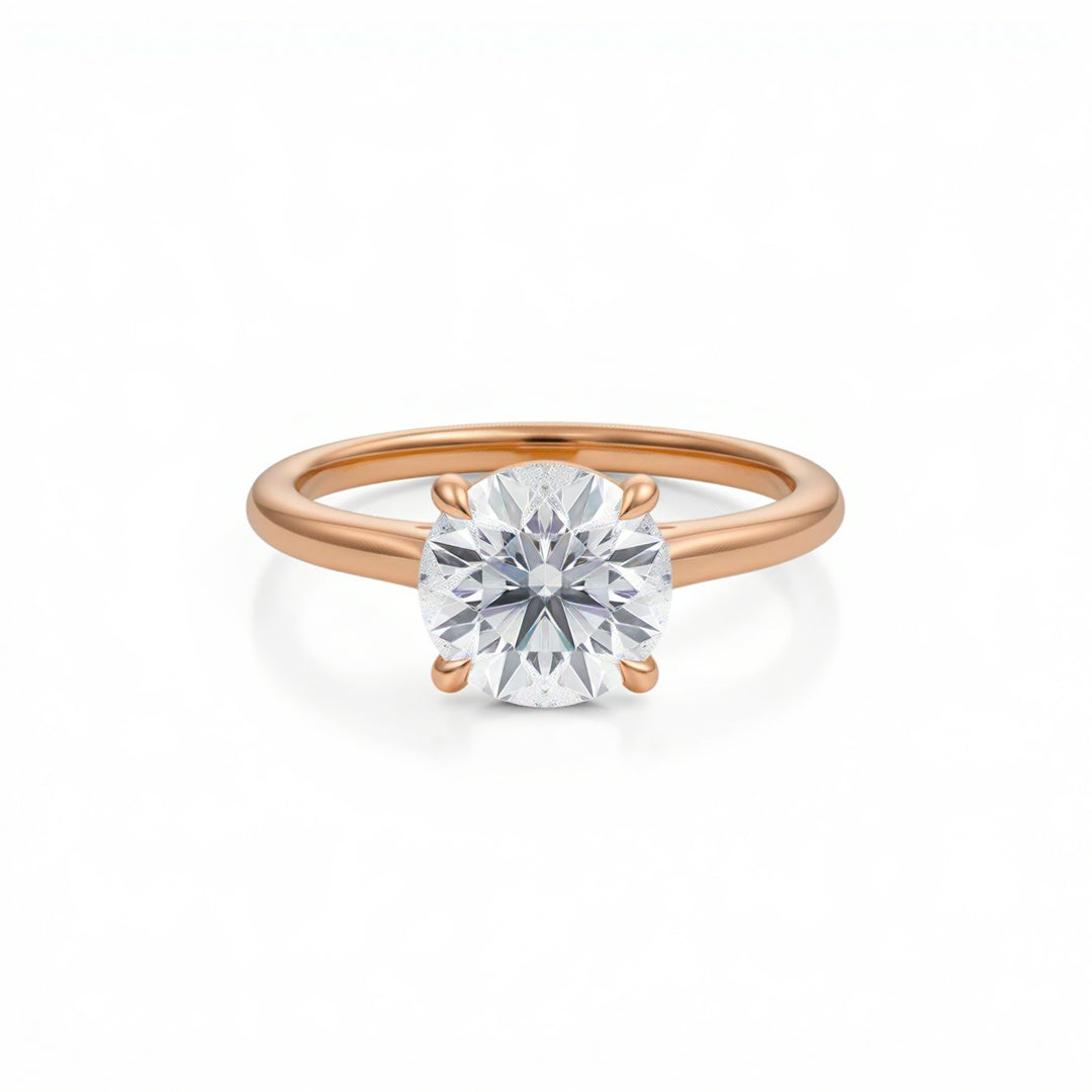 Round Classic Cathedral Ring