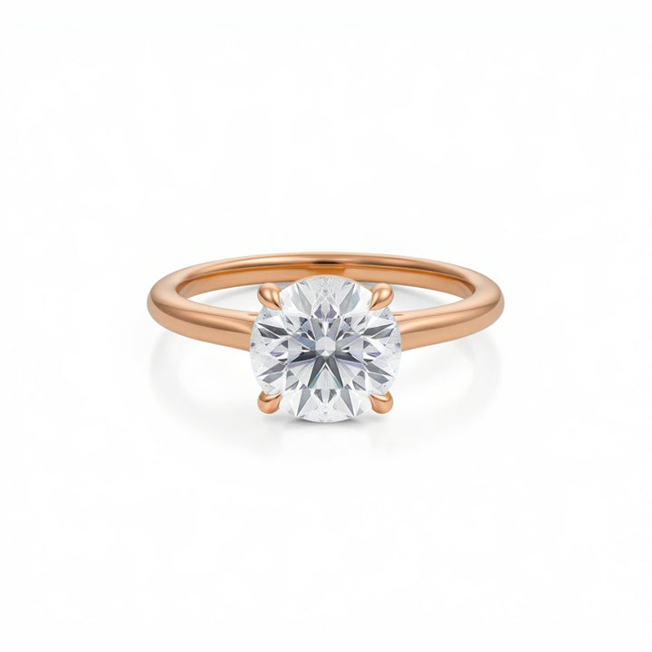 Round Classic Cathedral Ring