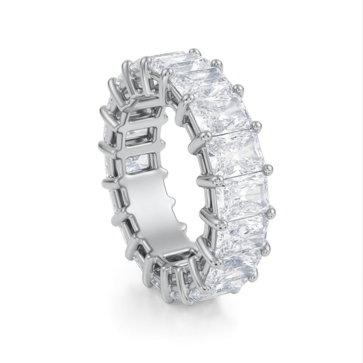 Radiant Eternity Band - Vertical