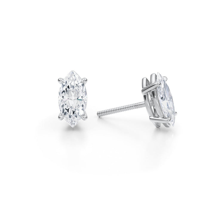 Marquise Stud Earrings