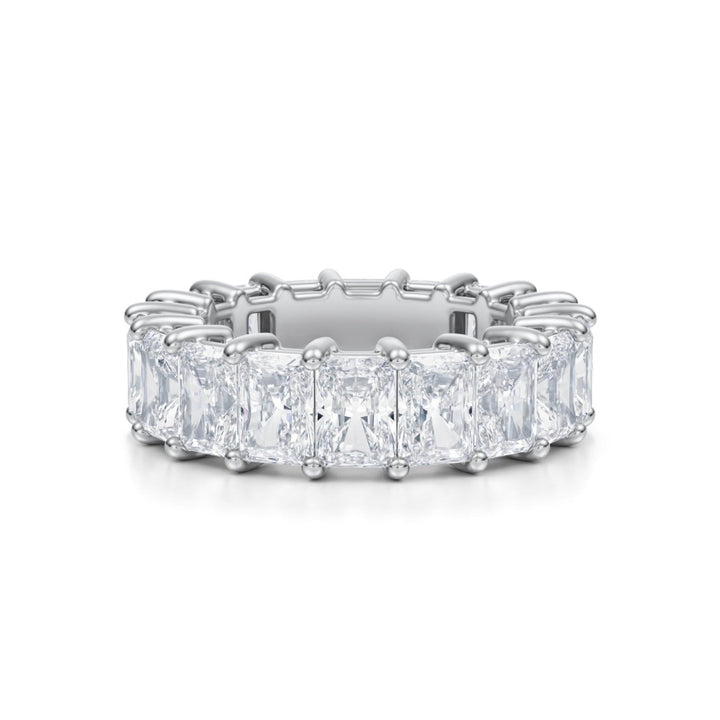 Radiant Eternity Band - Vertical