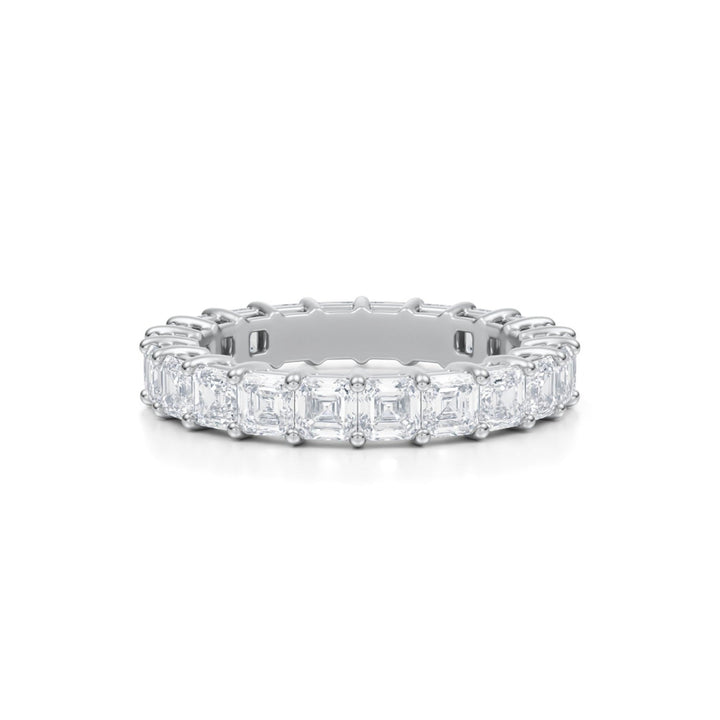 Asscher Eternity Band