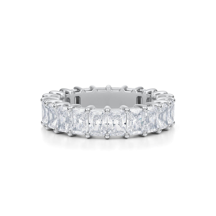 Radiant Eternity Band - Vertical