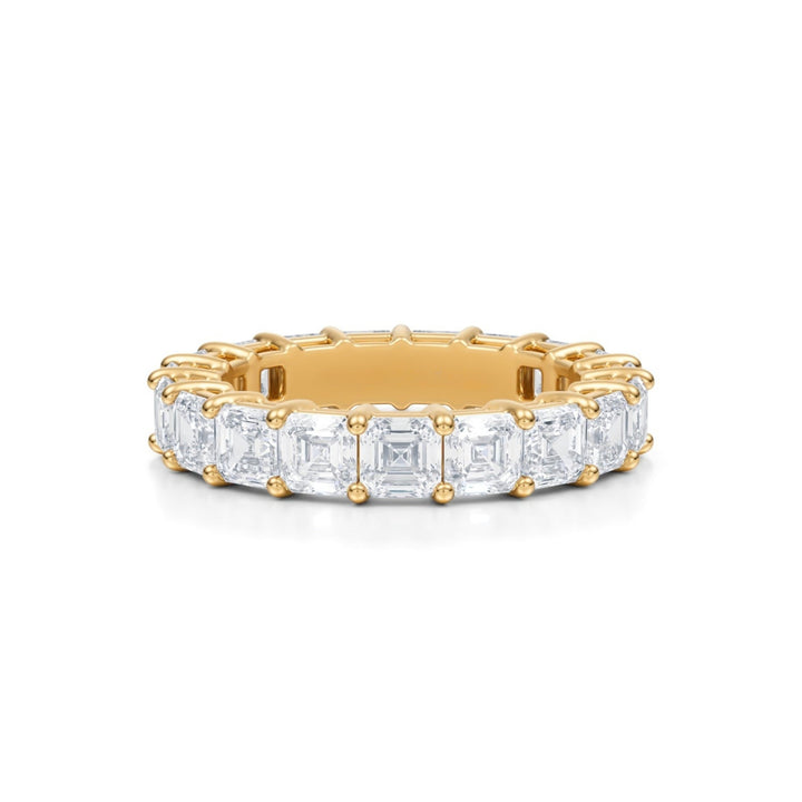 Asscher Eternity Band