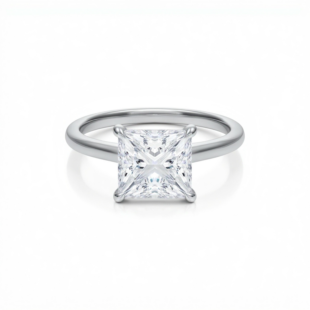 Princess Classic Cathedral Ring