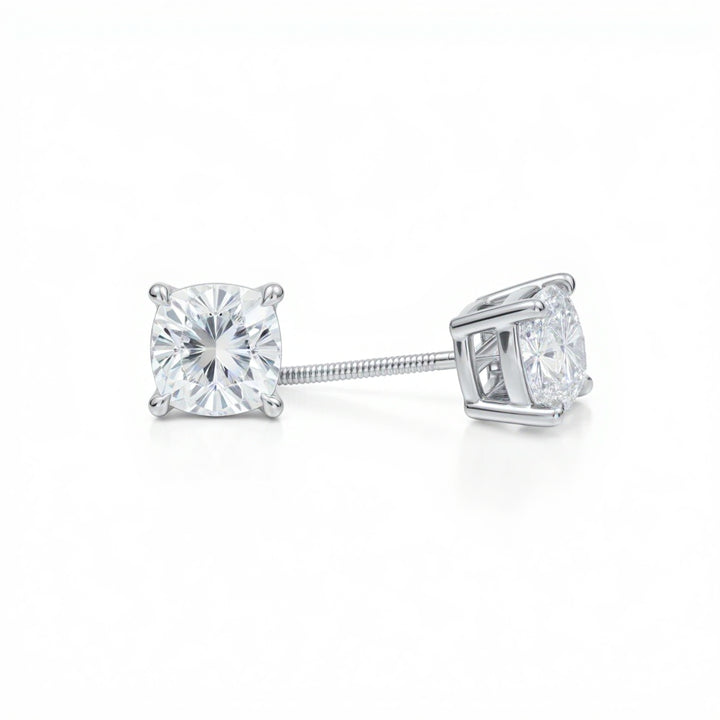 Cushion Stud Earrings