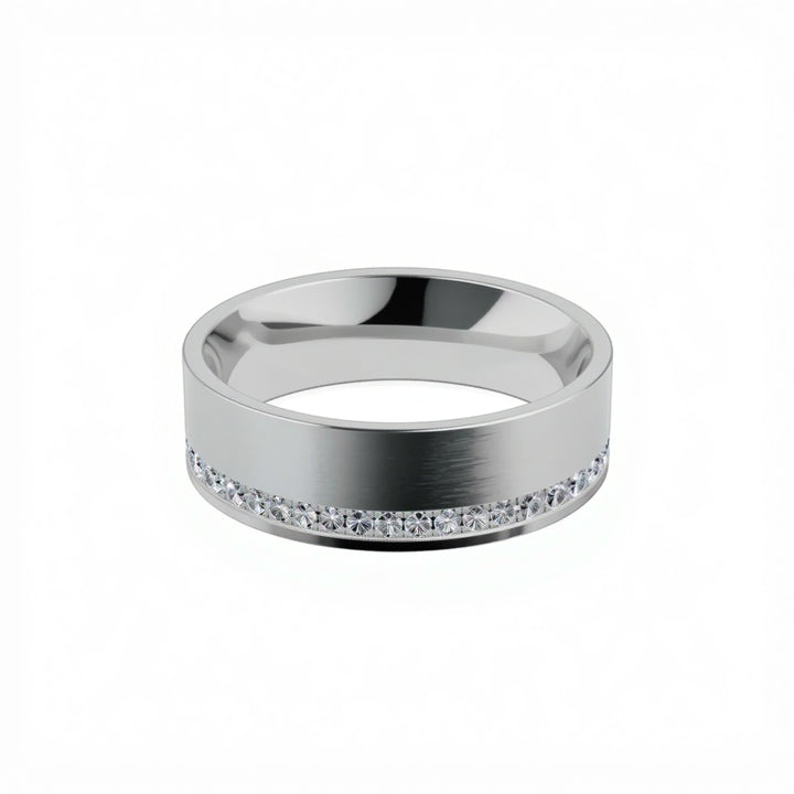 Obsidian Wedding Ring