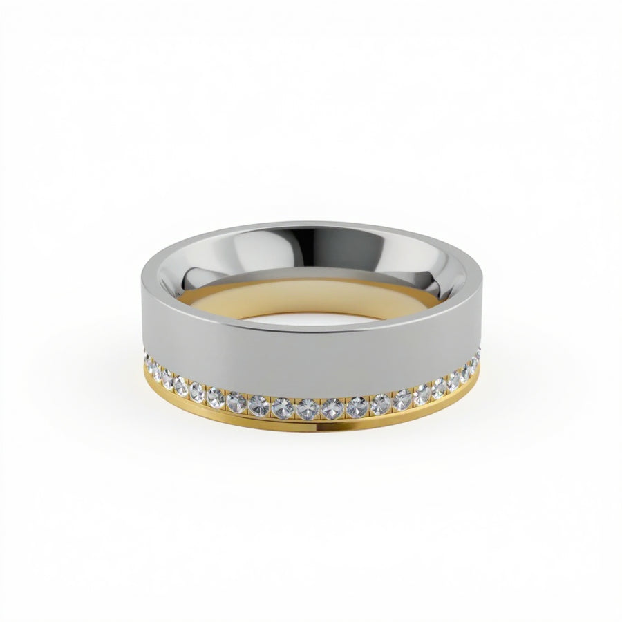 Obsidian Wedding Ring
