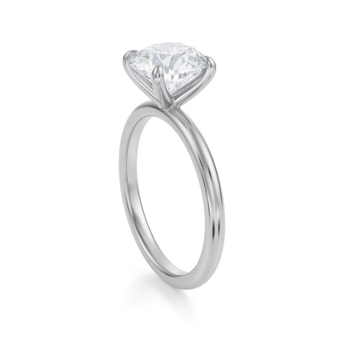 Oval Solitaire Engagement Ring