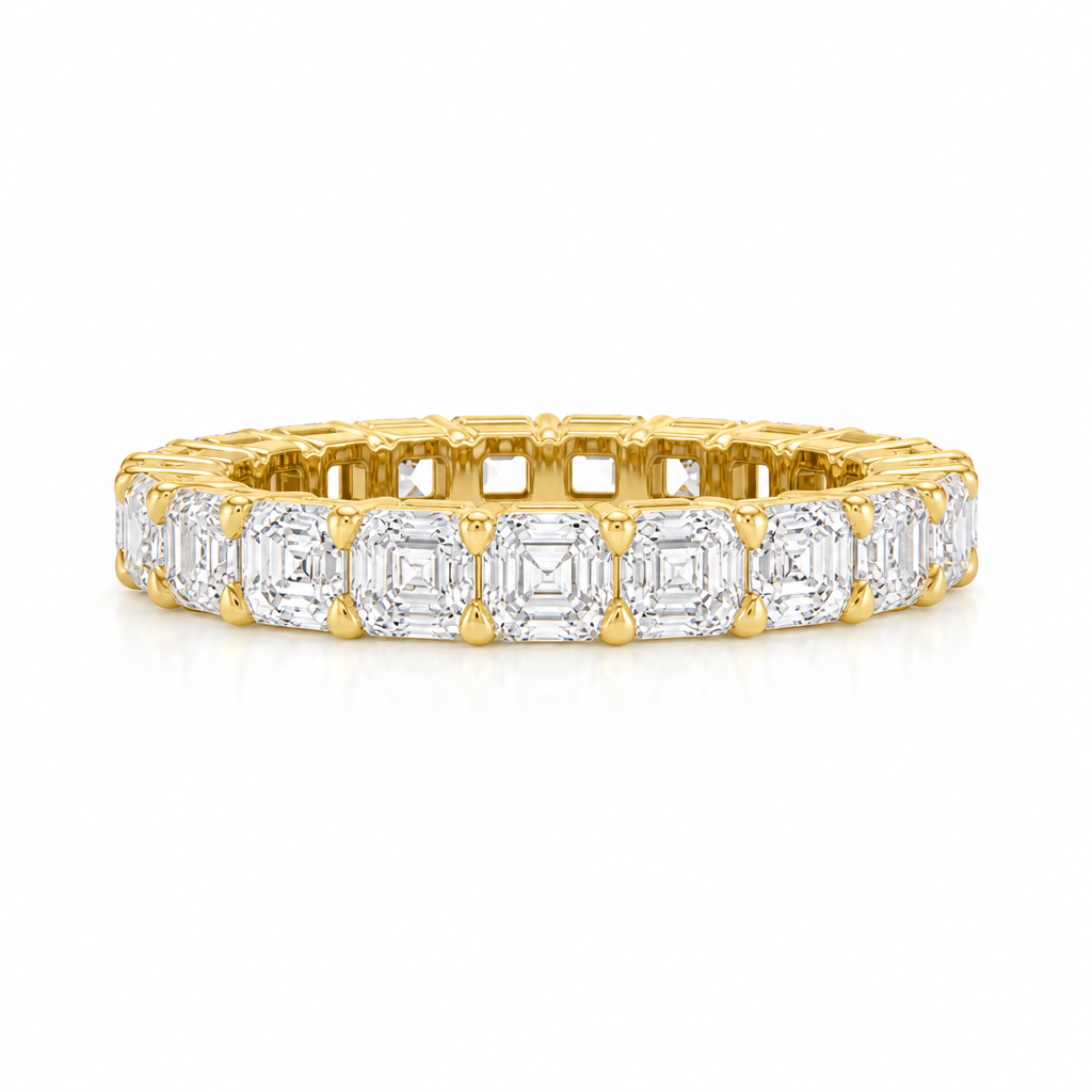 Classic Asscher Eternity Ring