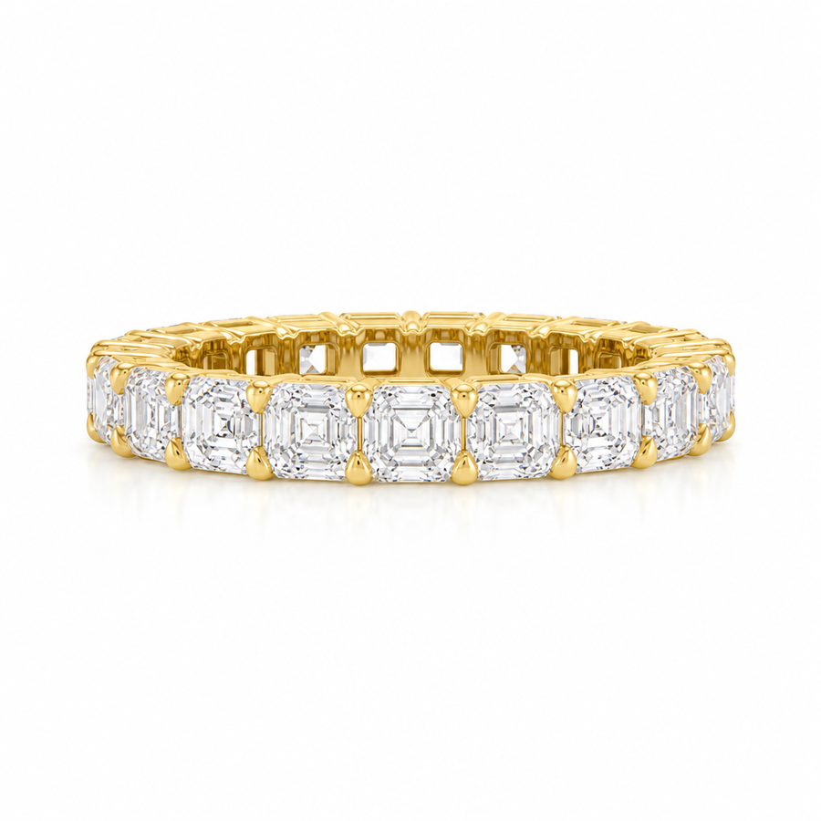 Classic Asscher Eternity Ring