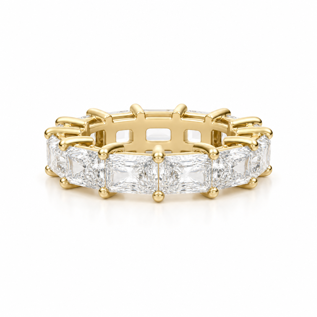 Horizontal Radiant Eternity Band