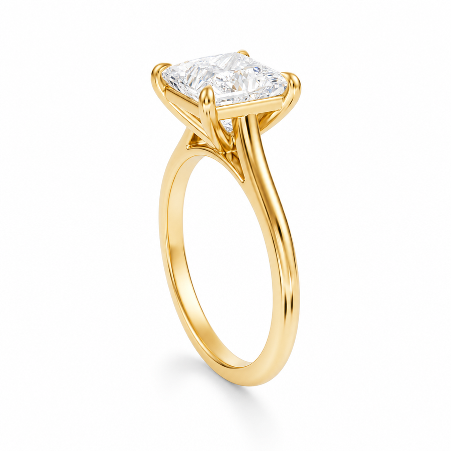 Princess Classic Cathedral Ring