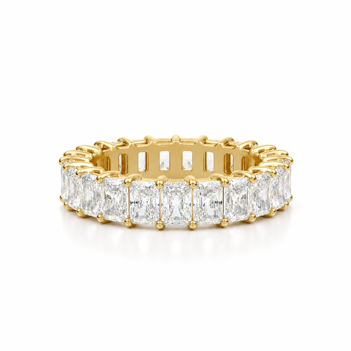 Radiant Basket Eternity Band