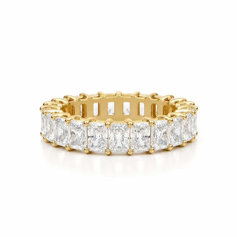 Radiant Basket Eternity Band