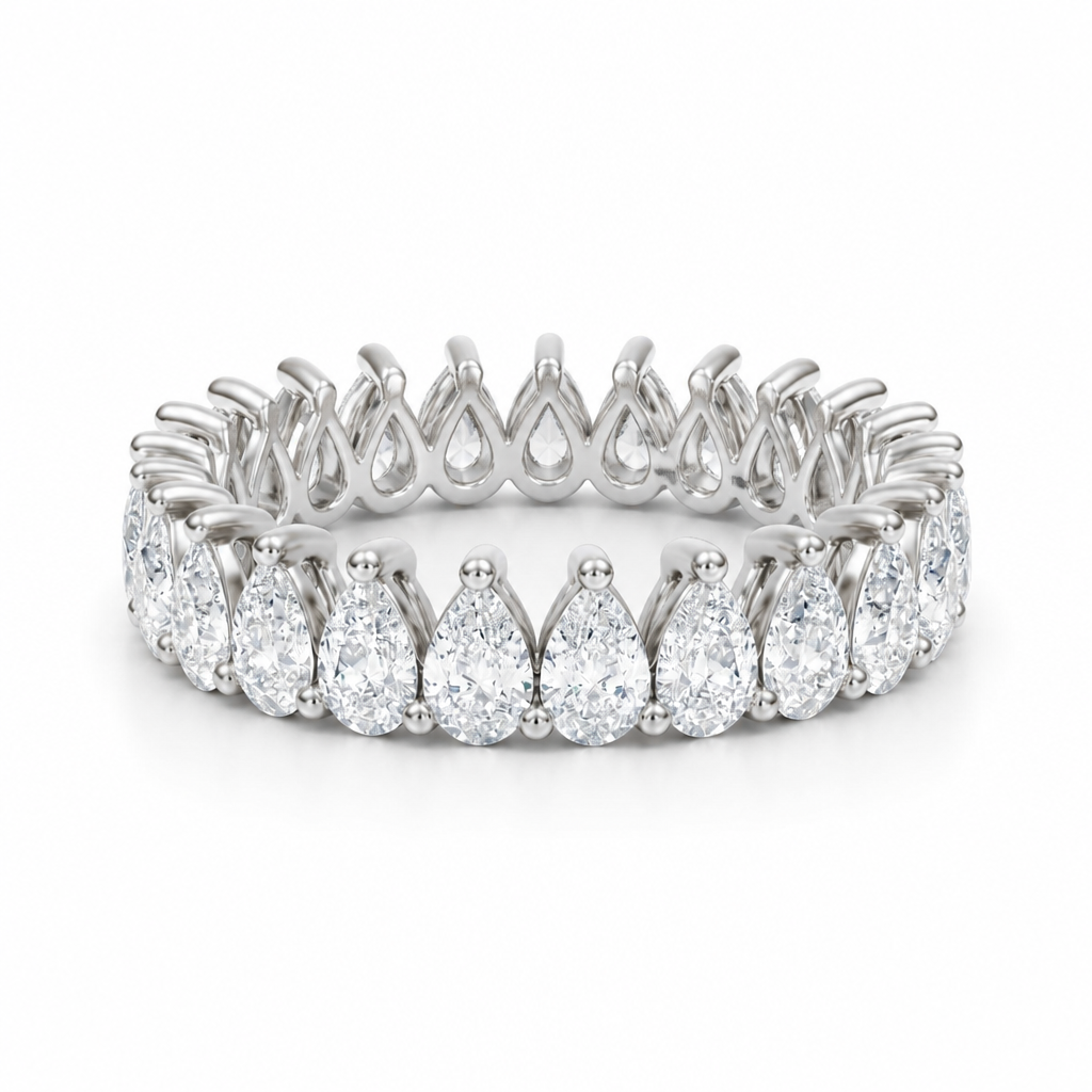 Pear Basket Eternity Band