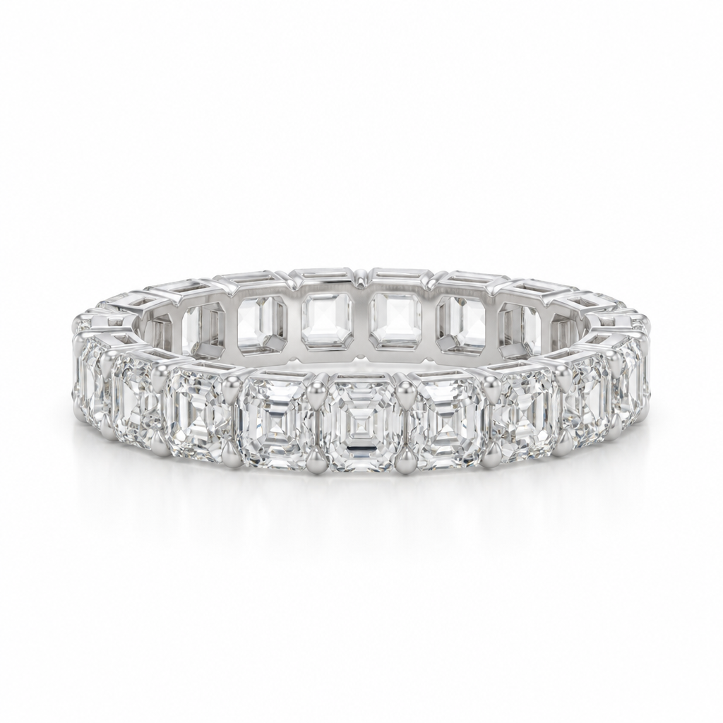 Classic Asscher Eternity Ring