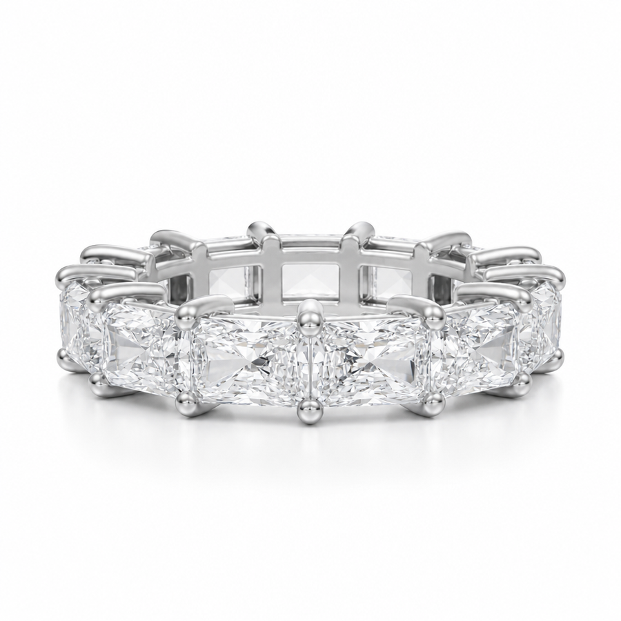 Horizontal Radiant Eternity Band