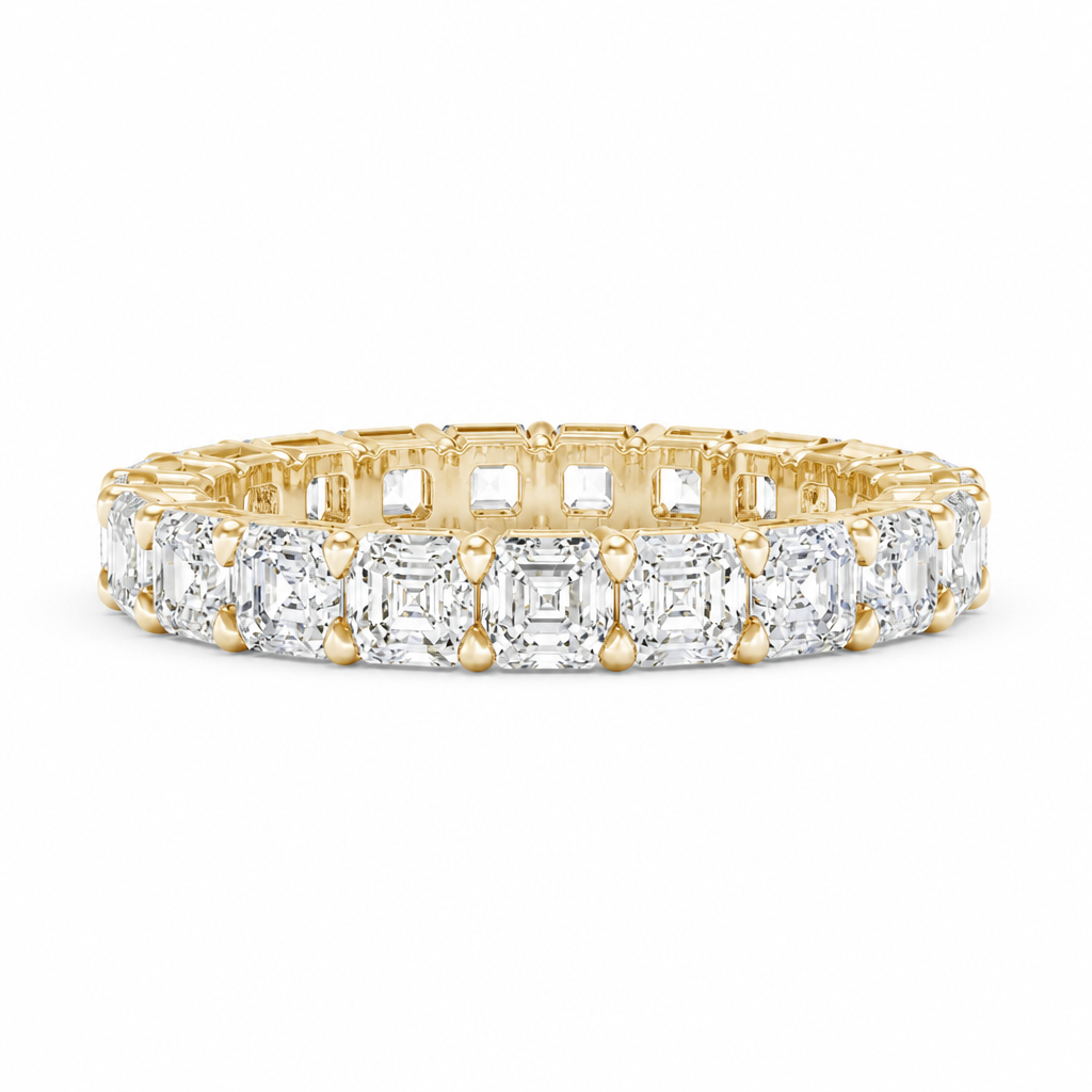 Classic Asscher Eternity Ring