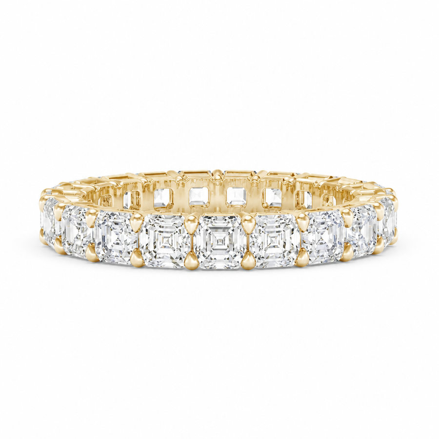 Classic Asscher Eternity Ring