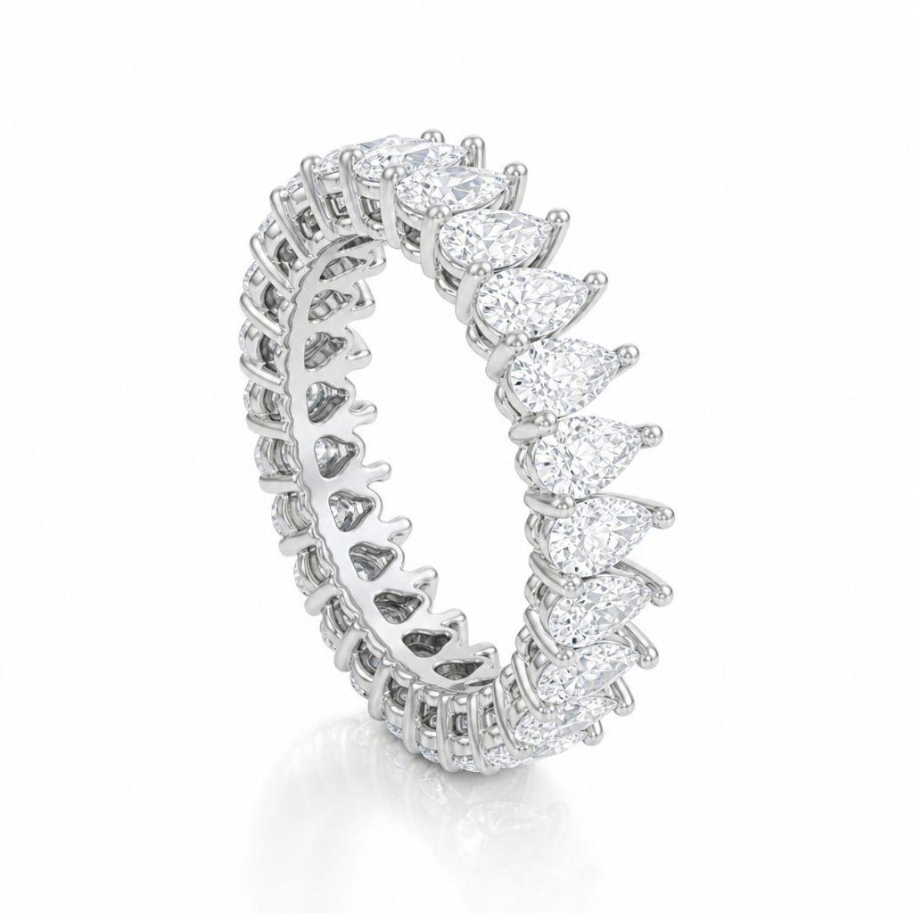 Pear Basket Eternity Band