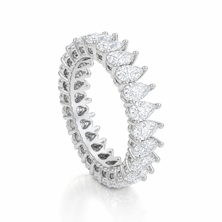 Pear Basket Eternity Band