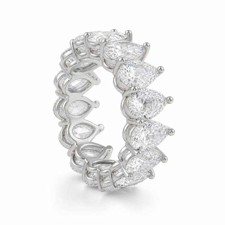 Pear Basket Eternity Band