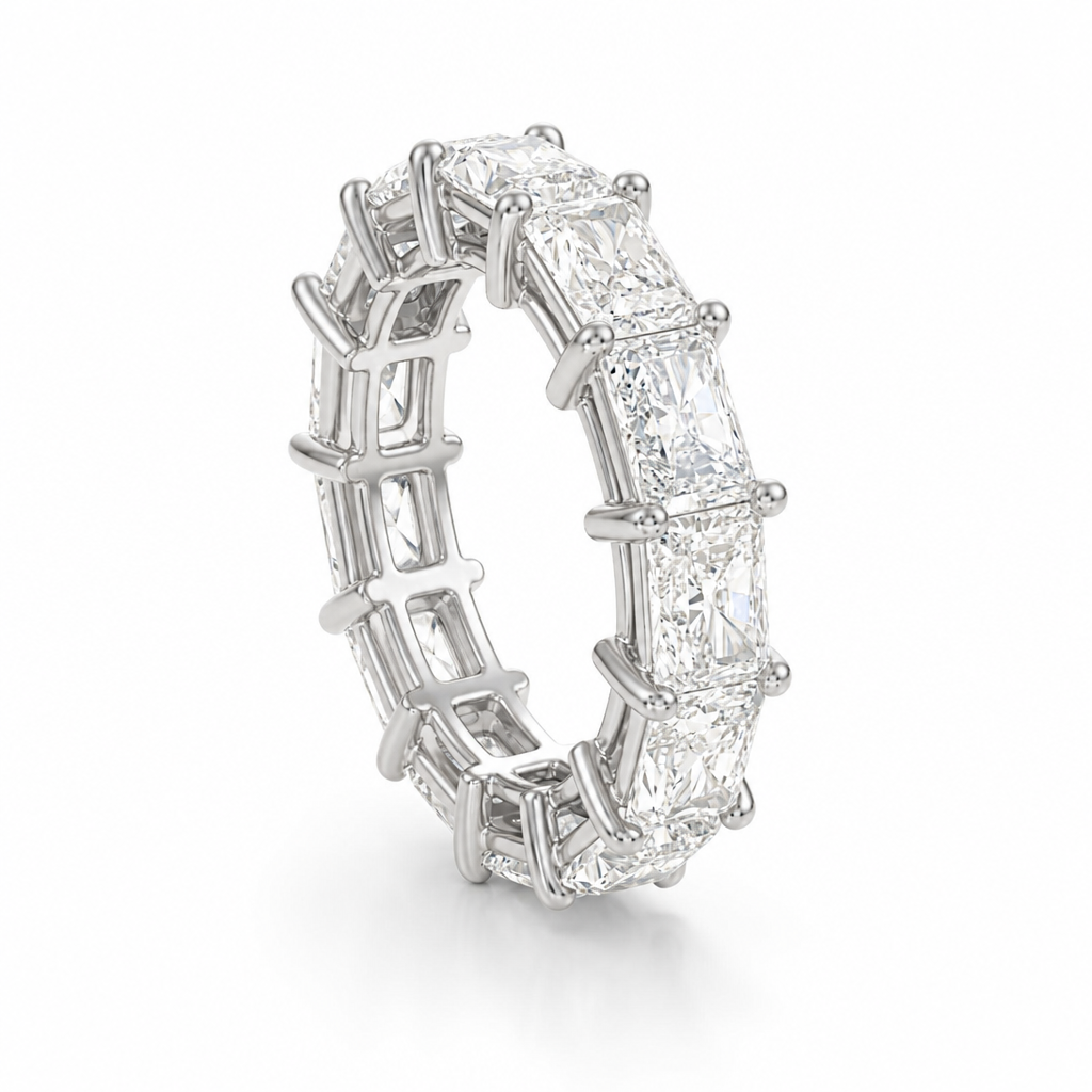 Horizontal Radiant Eternity Band