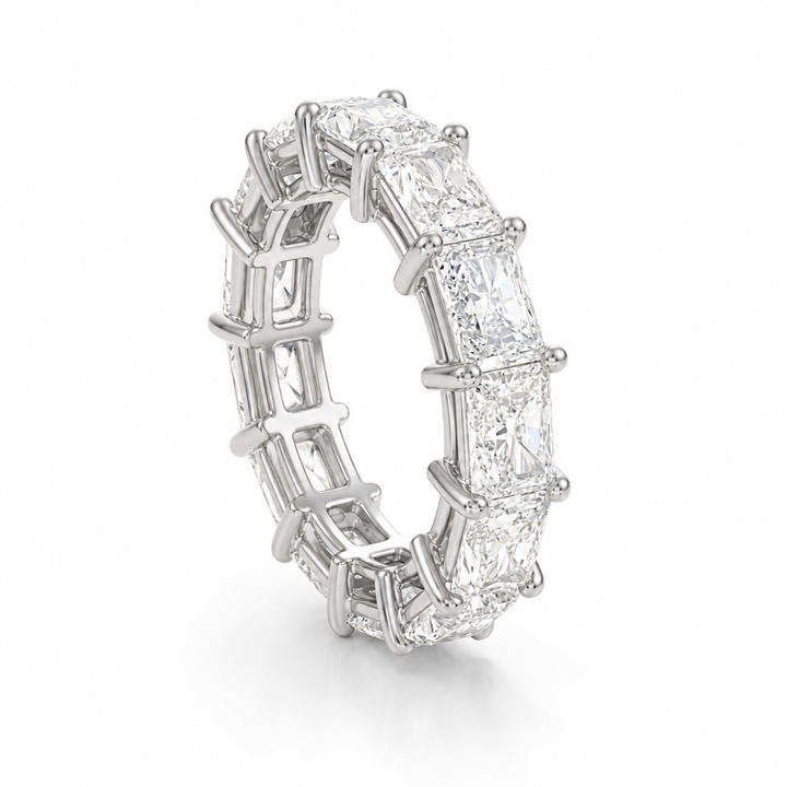 Horizontal Radiant Eternity Band