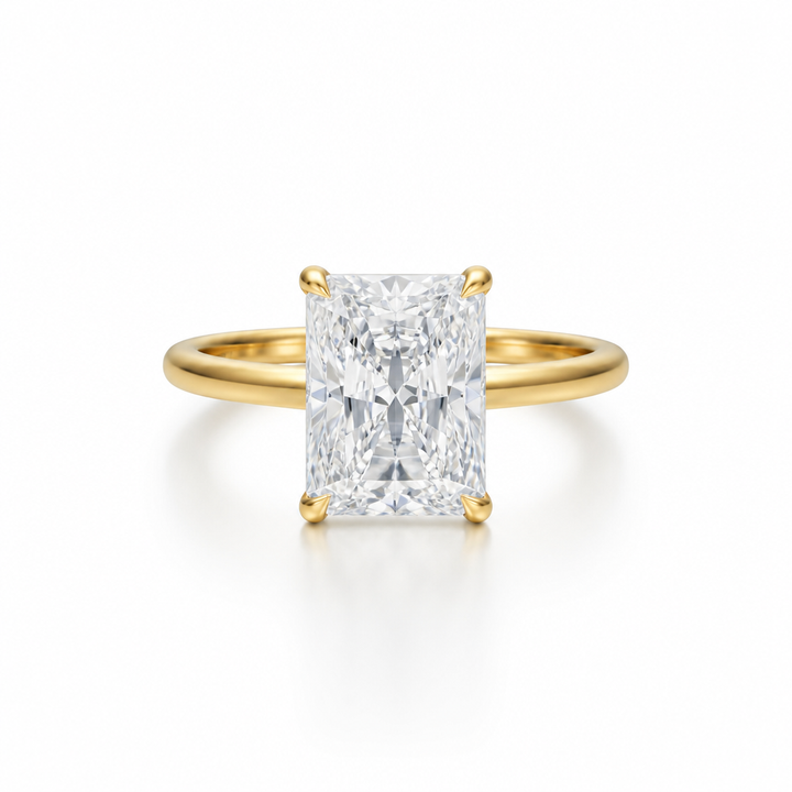 Radiant Classic Cathedral Ring