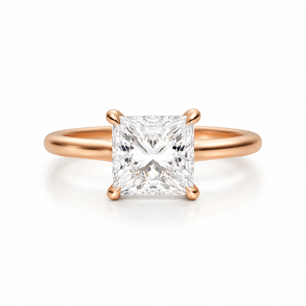 Princess Classic Cathedral Ring