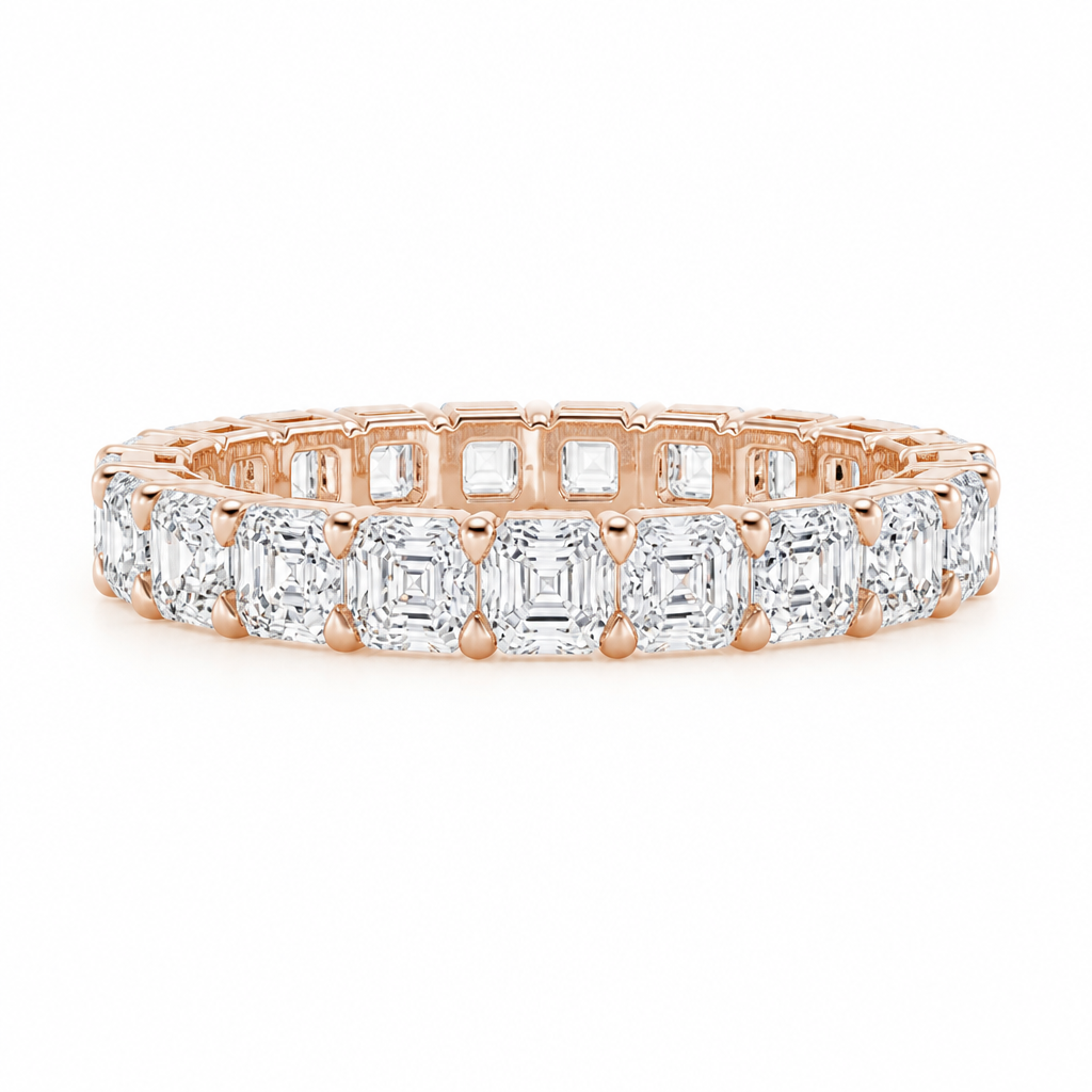 Classic Asscher Eternity Ring