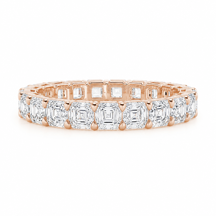 Classic Asscher Eternity Ring