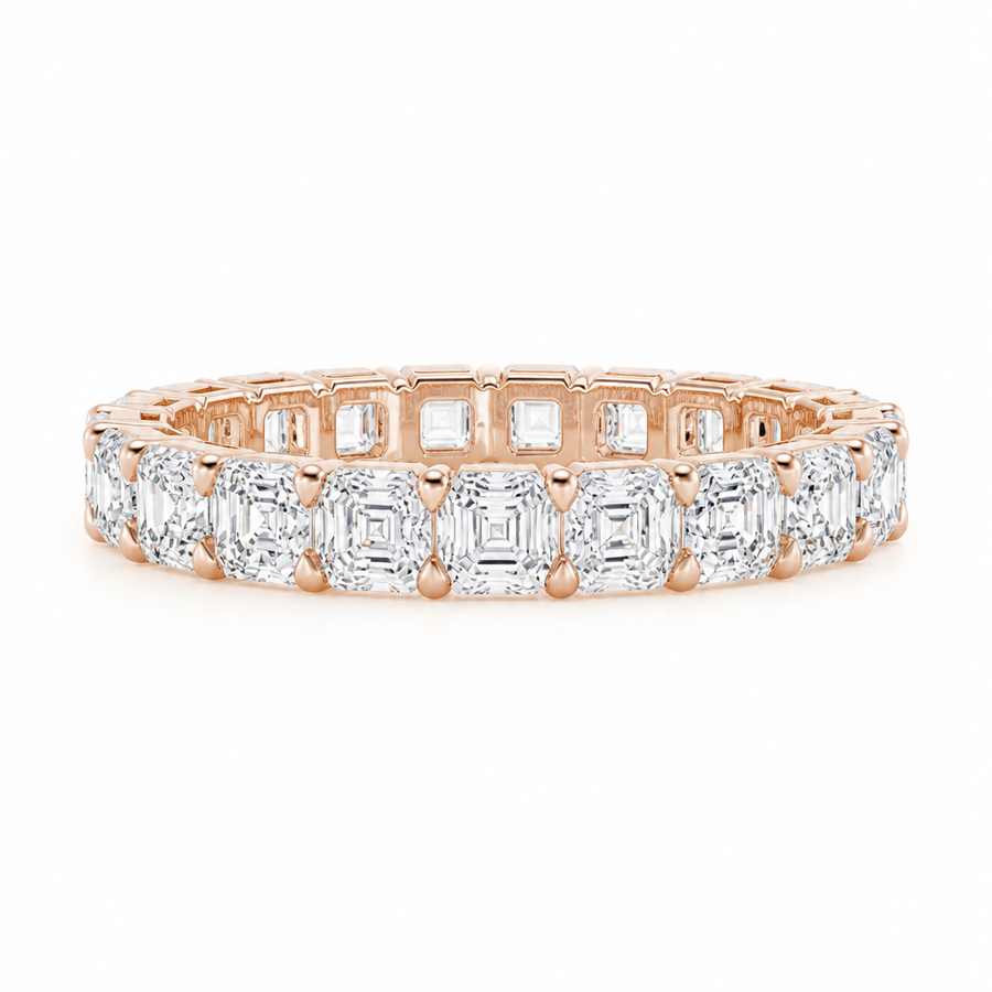Classic Asscher Eternity Ring