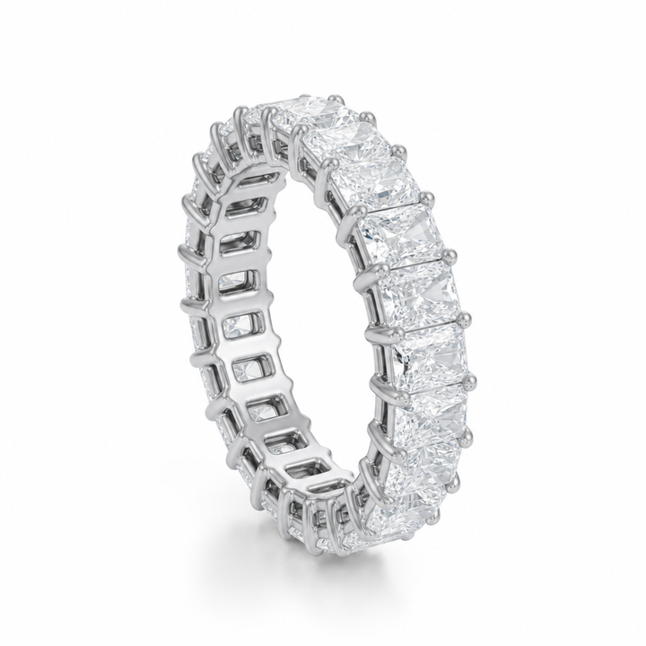 Radiant Basket Eternity Band