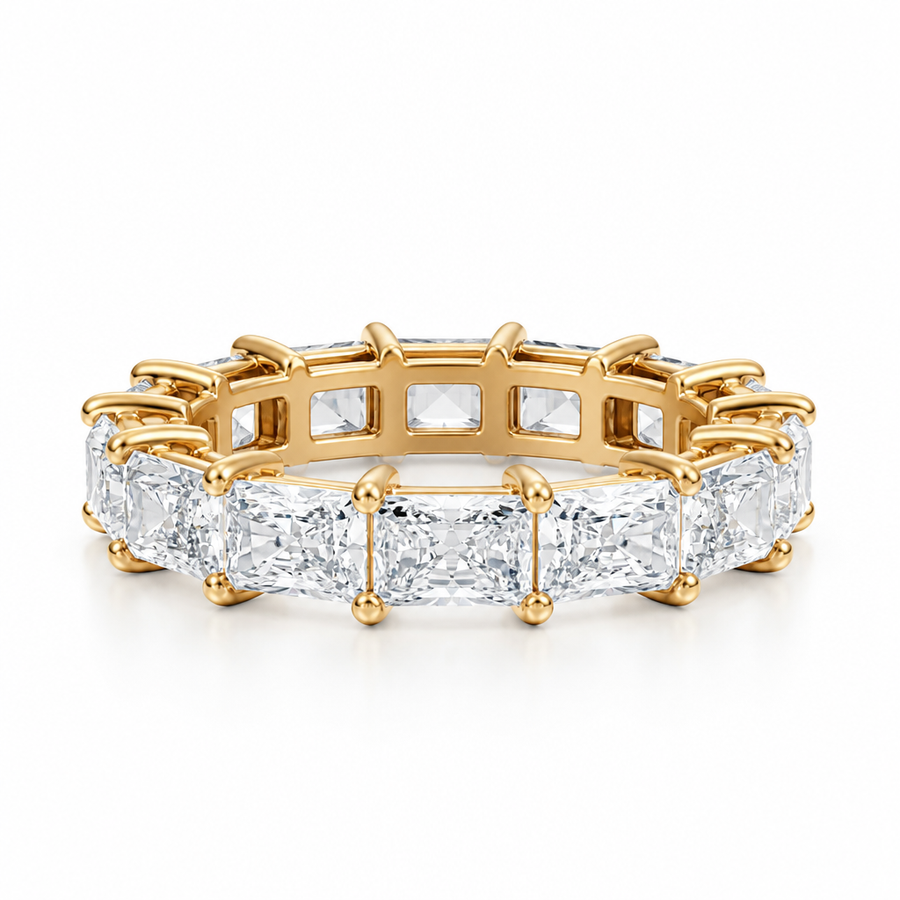 Horizontal Radiant Eternity Band