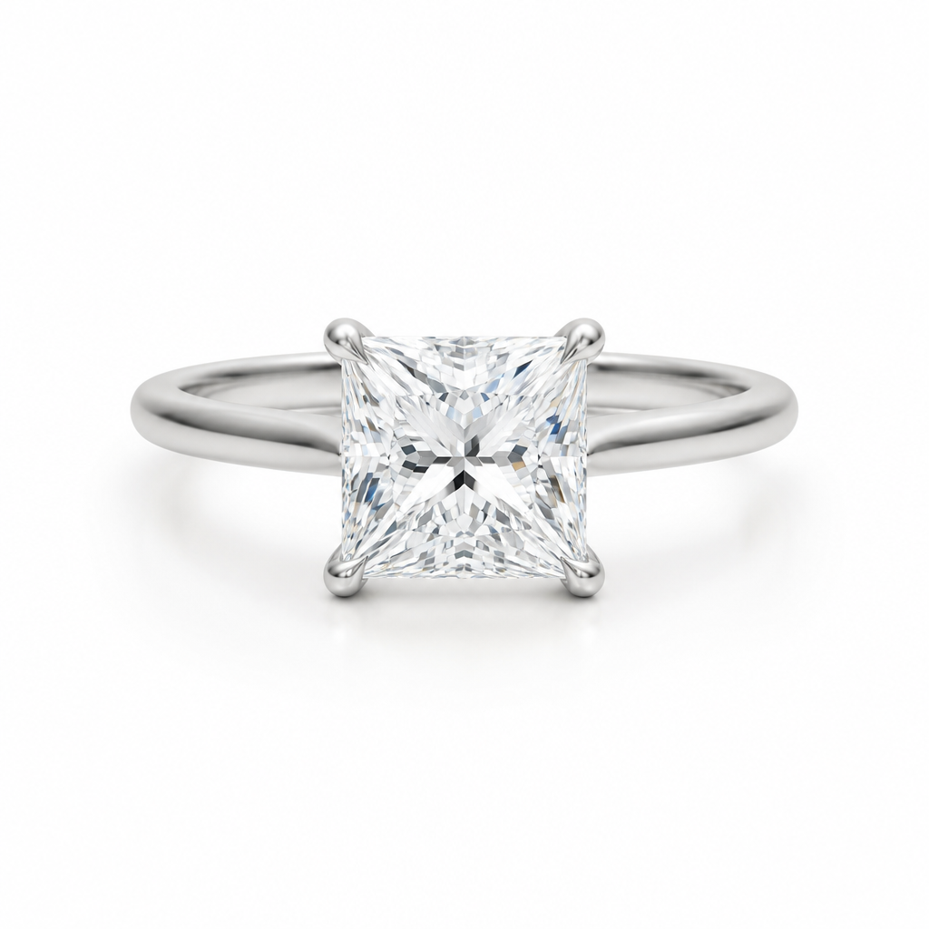 Princess Classic Cathedral Ring