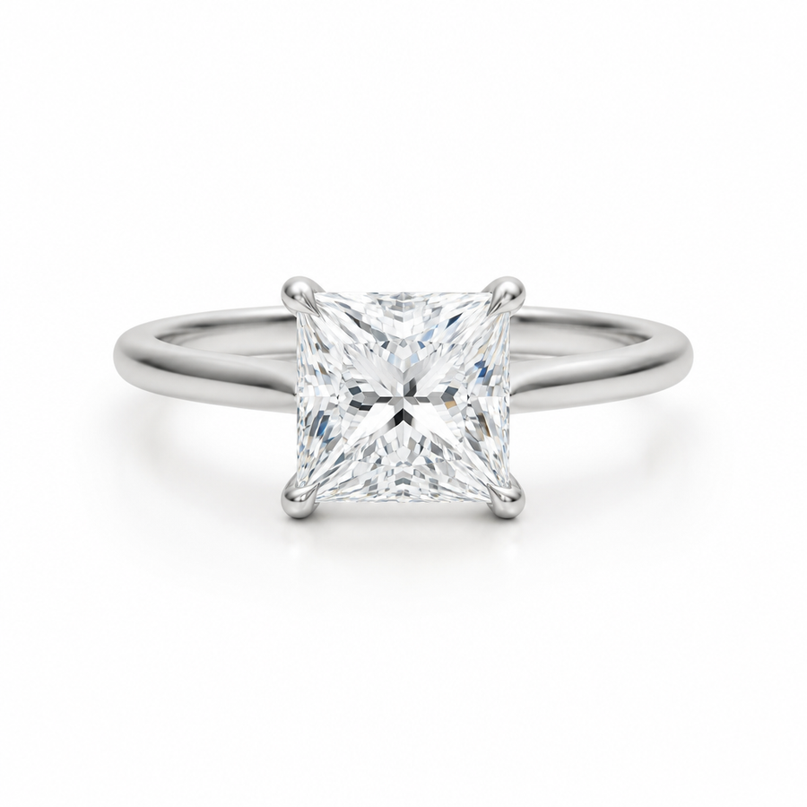 Princess Classic Cathedral Ring