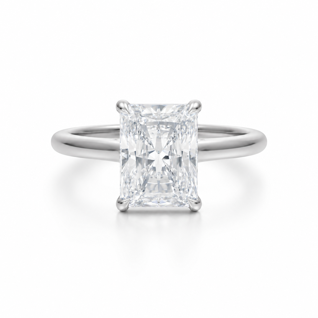 Radiant Classic Cathedral Ring