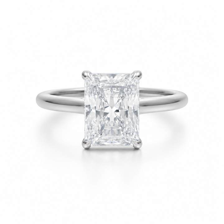 Radiant Classic Cathedral Ring