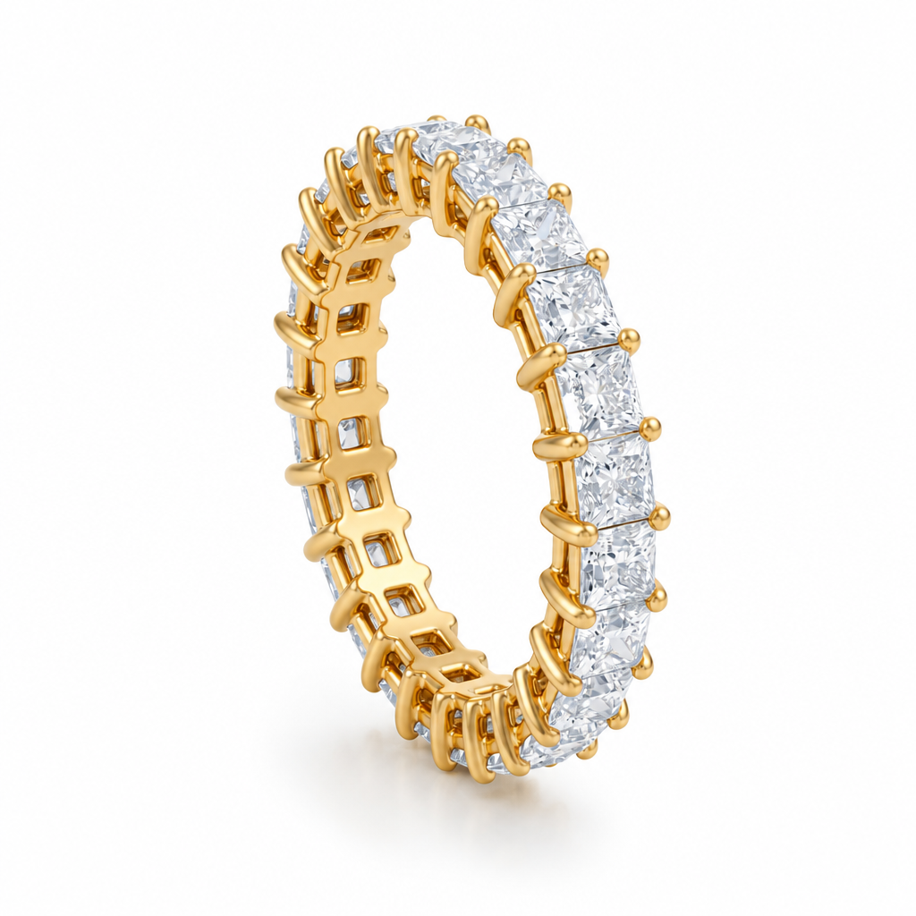 Princess Basket Eternity Band