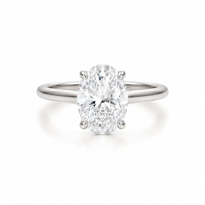 Oval Classic Cathedral Ring