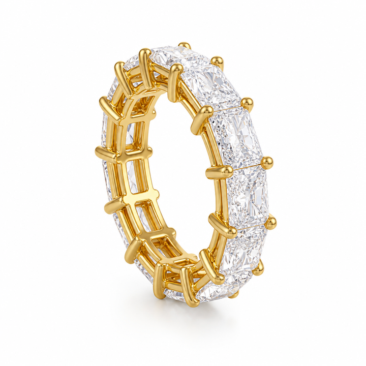 Horizontal Radiant Eternity Band
