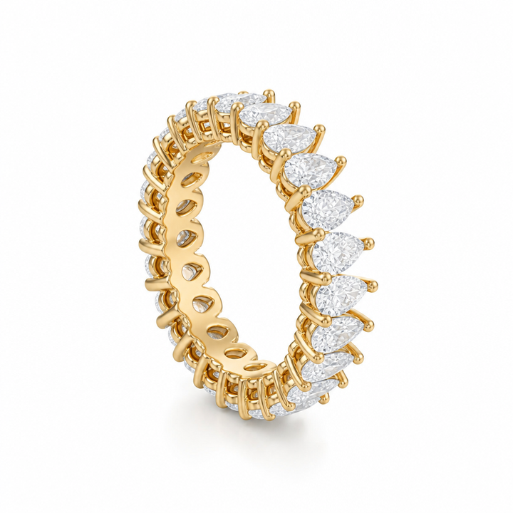 Pear Basket Eternity Band