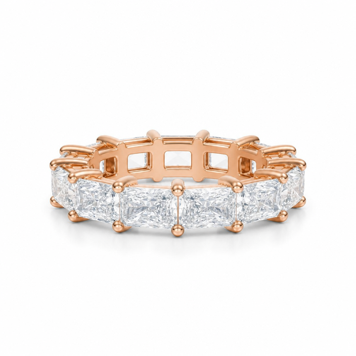 Horizontal Radiant Eternity Band