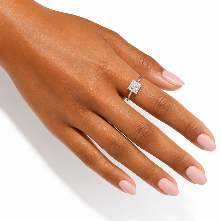 Princess Classic Cathedral Ring