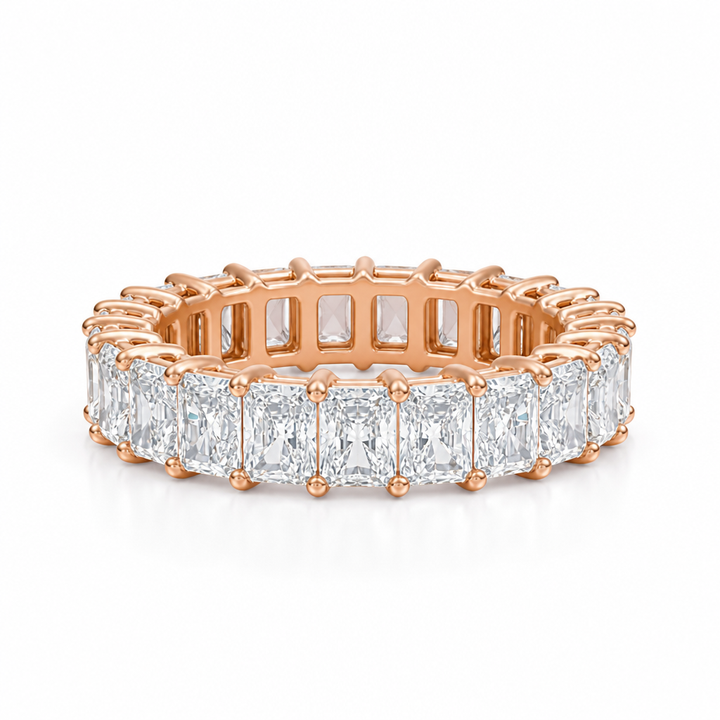 Radiant Basket Eternity Band