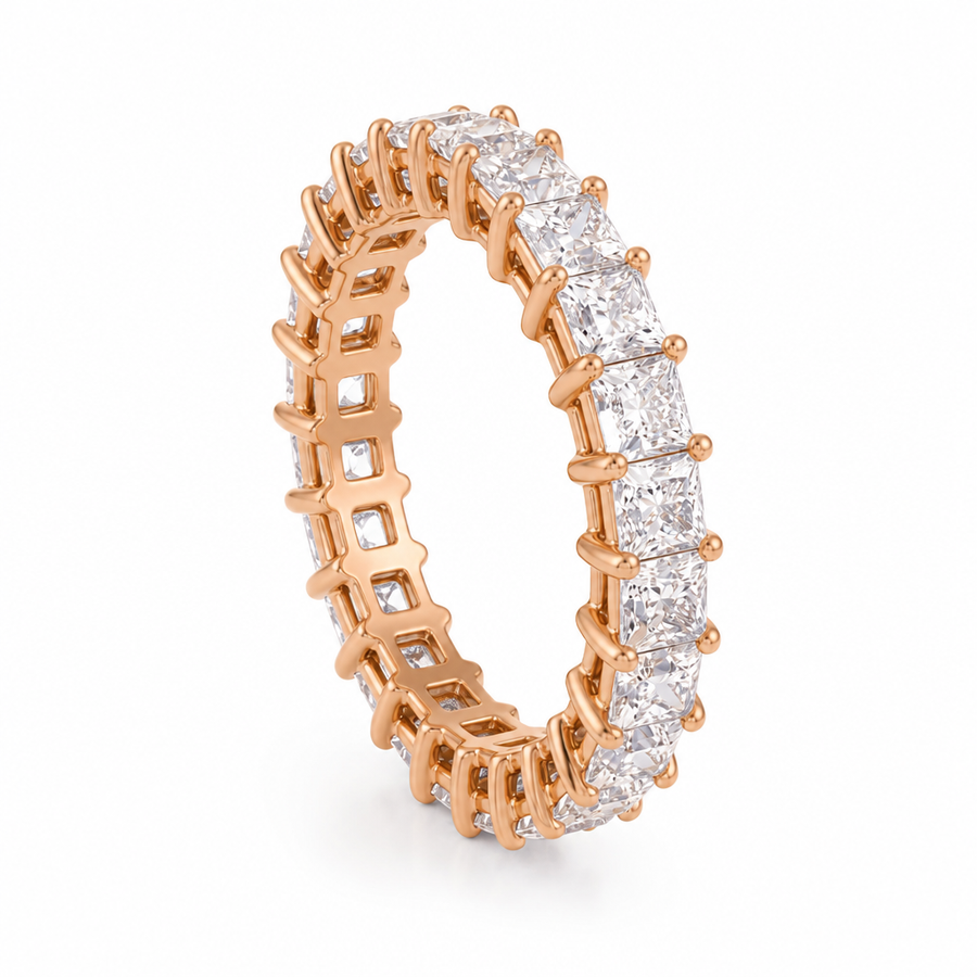 Princess Basket Eternity Band